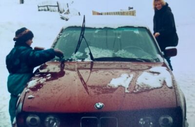 BMW E34: i v zimě připravené vyrazit